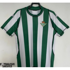 Real Betis 2003-2004 Retro Domácí Dres Krátký Rukáv Real Betis 2003-2004 Retro Domácí Dres Krátký Rukáv